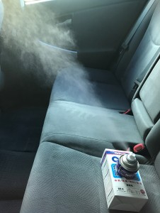 和光ケミカル（ＷＡＫＯ’Ｓ）エアーキャタライザーで車内の除菌消臭
